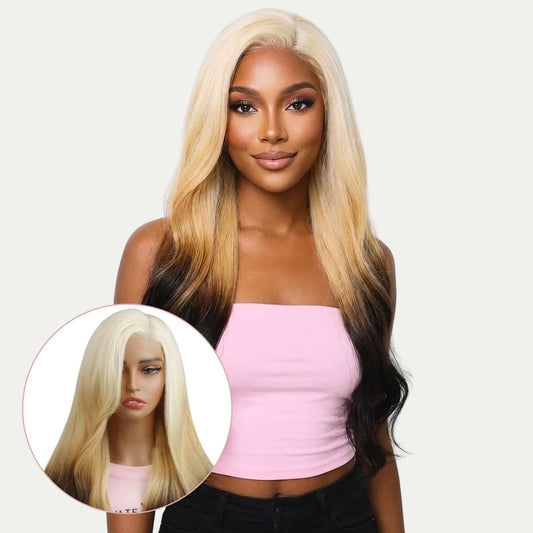 Brooklyn Glueless 5x5 HD Lace Professionally Colored 100% Human Hair Closure Wig