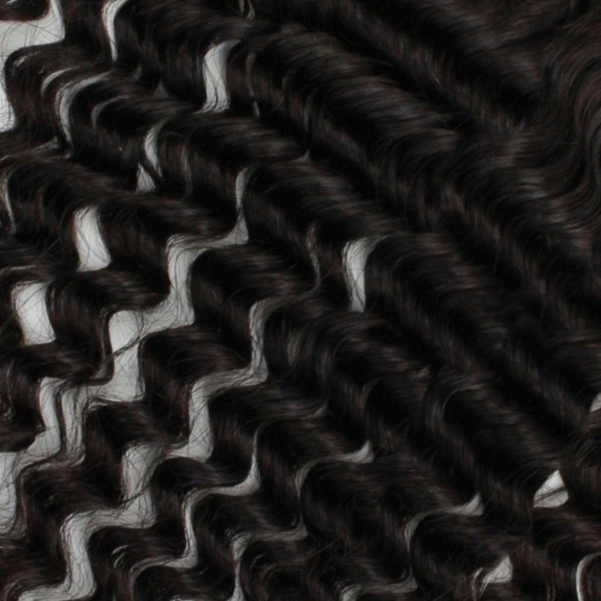 Deep Wave 13x4 Transparent Lace Human Hair Frontal